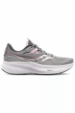 NEW SAUCONY women's ride 15 running shoes in alloy/quartz/mauve